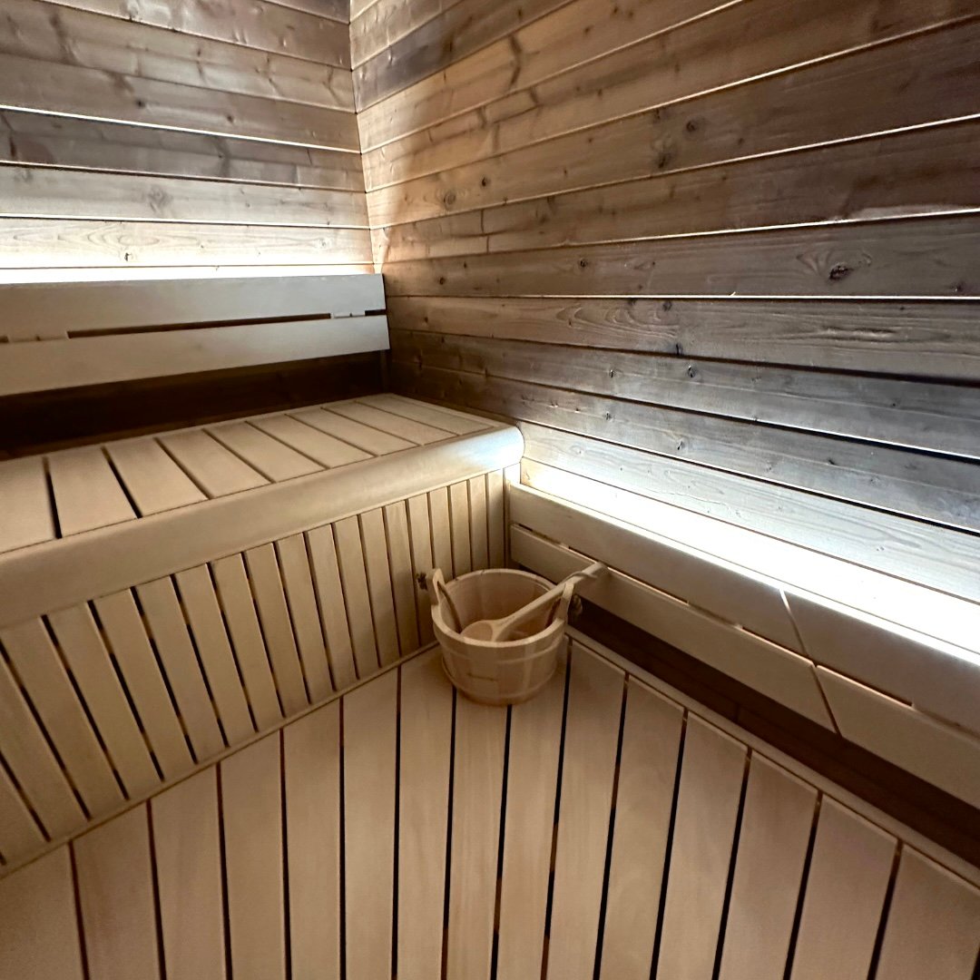 LED lighting in the back supports