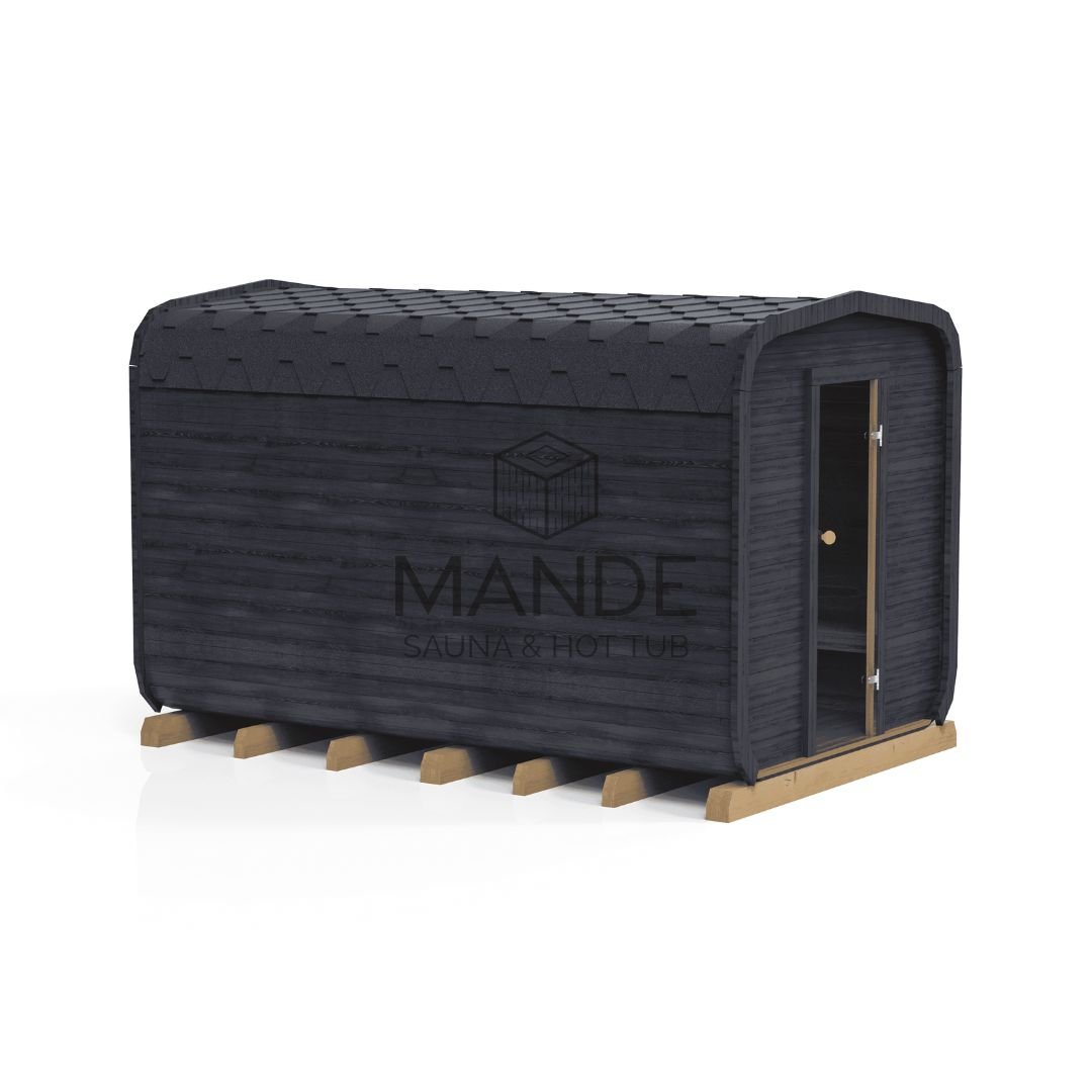 4M CUBE sauna with pre-sauna - 3 4M CUBE sauna with pre-sauna