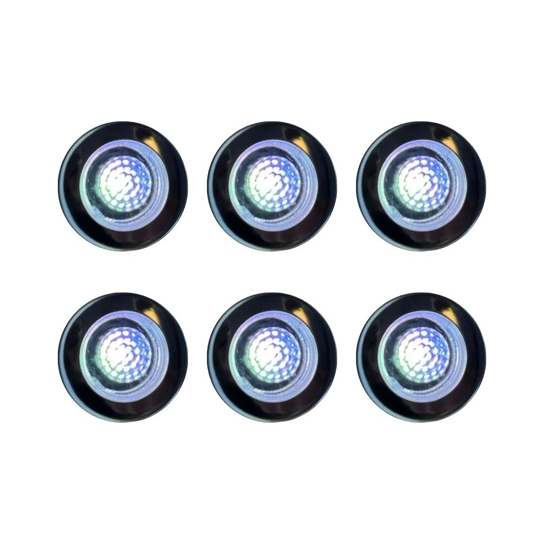 6 mini LEDs under water