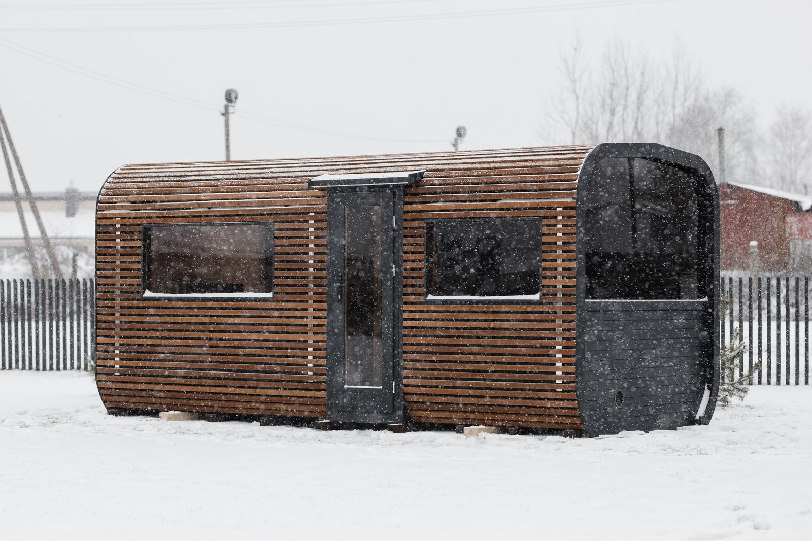 Cube PLATINUM 245×500 sauna – Thermo wood - 42