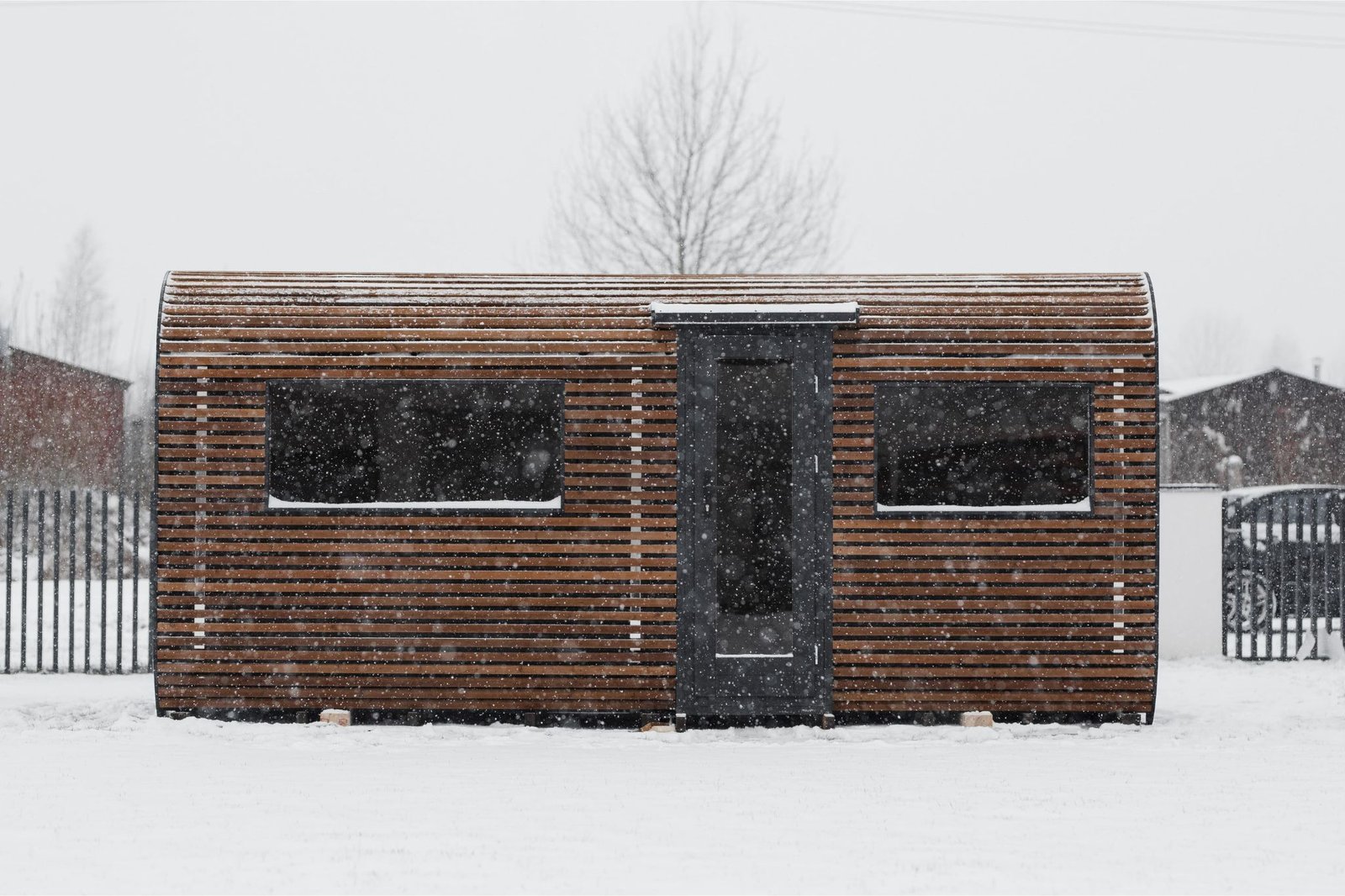 Cube PLATINUM 245×500 sauna – Thermo wood - 55