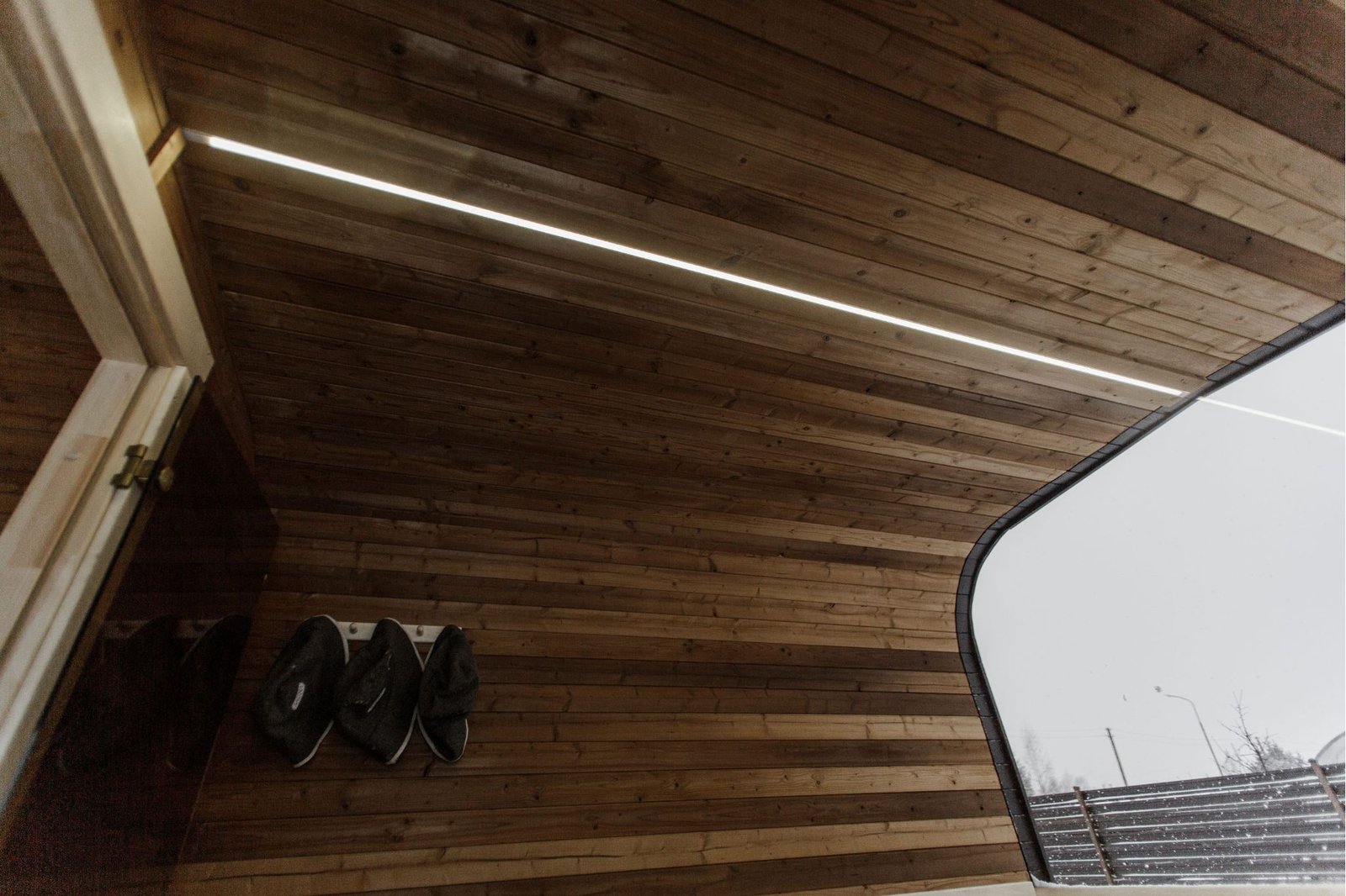 Cube PLATINUM 245×500 sauna – Thermo wood - 73