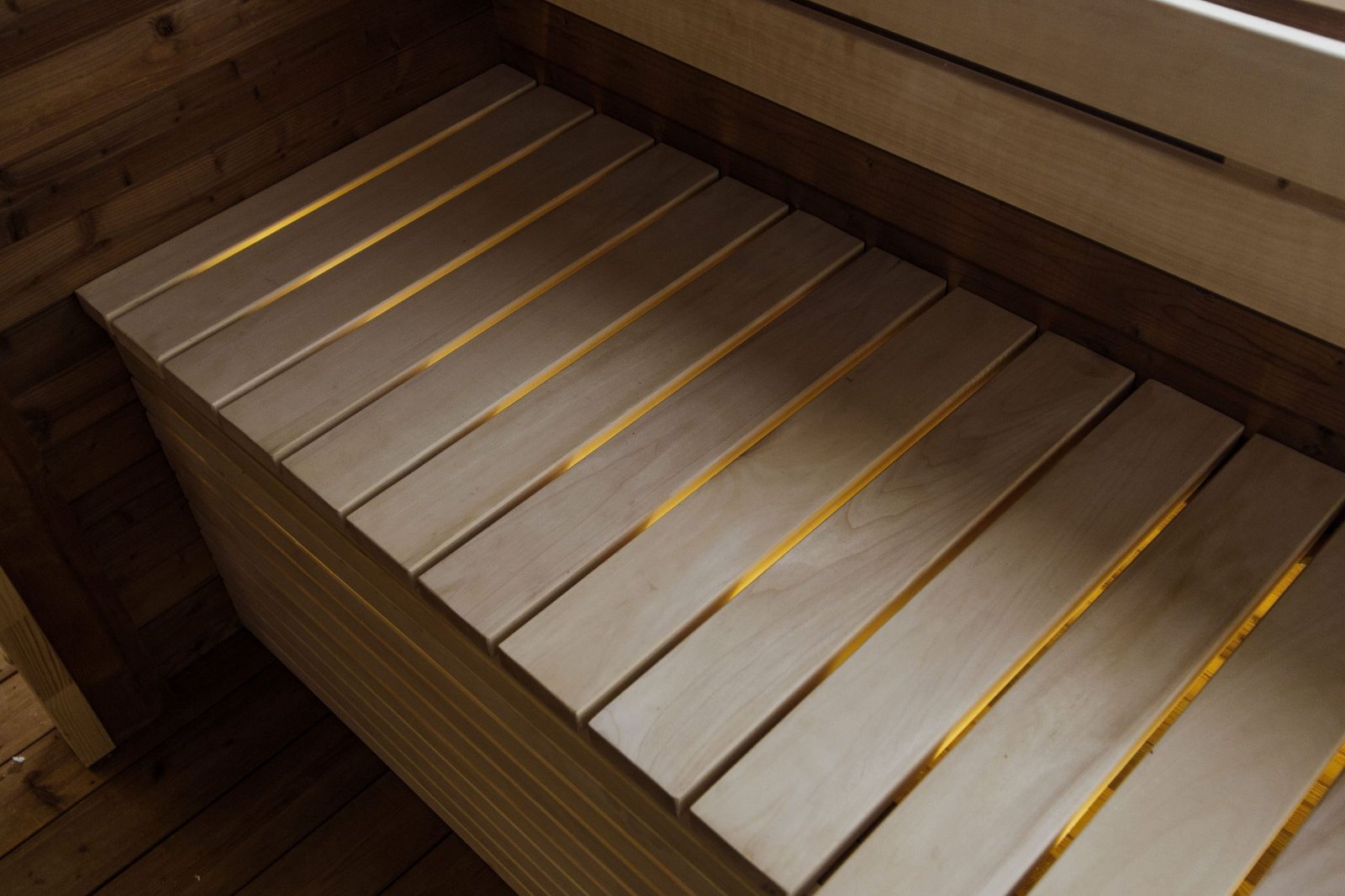 Cube PLATINUM 245×500 sauna – Thermo wood - 75