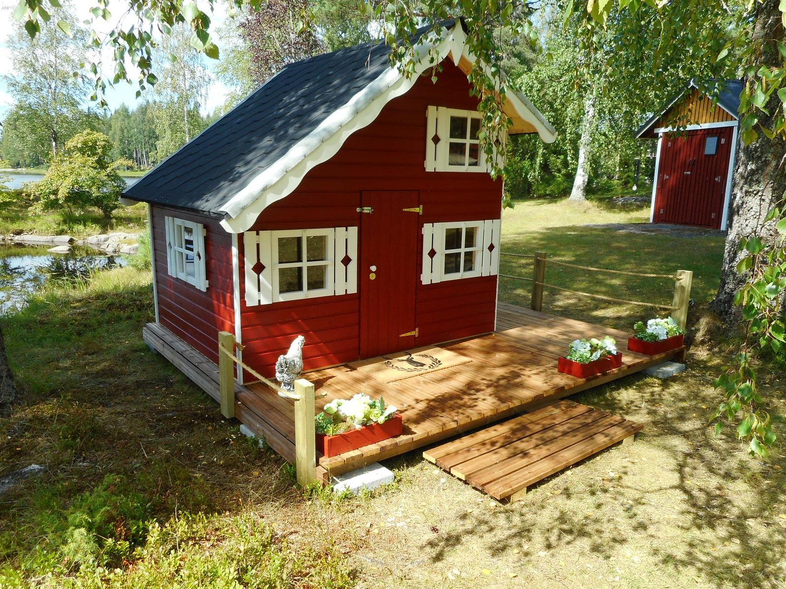 Wooden children’s playhouse Elijus - 2 Wooden children’s playhouse Elijus