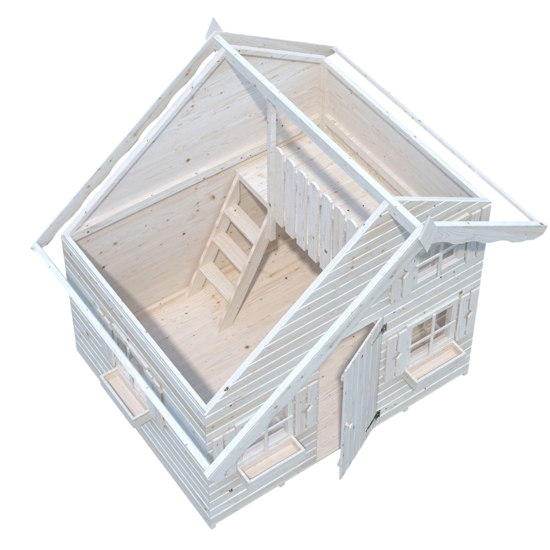 Wooden children’s playhouse Elijus - 8 Wooden children’s playhouse Elijus