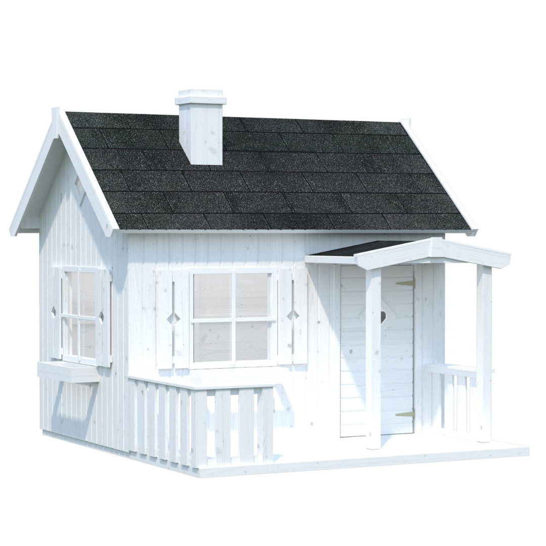 Wooden children’s playhouse Karolina - 1 Wooden children’s playhouse Karolina