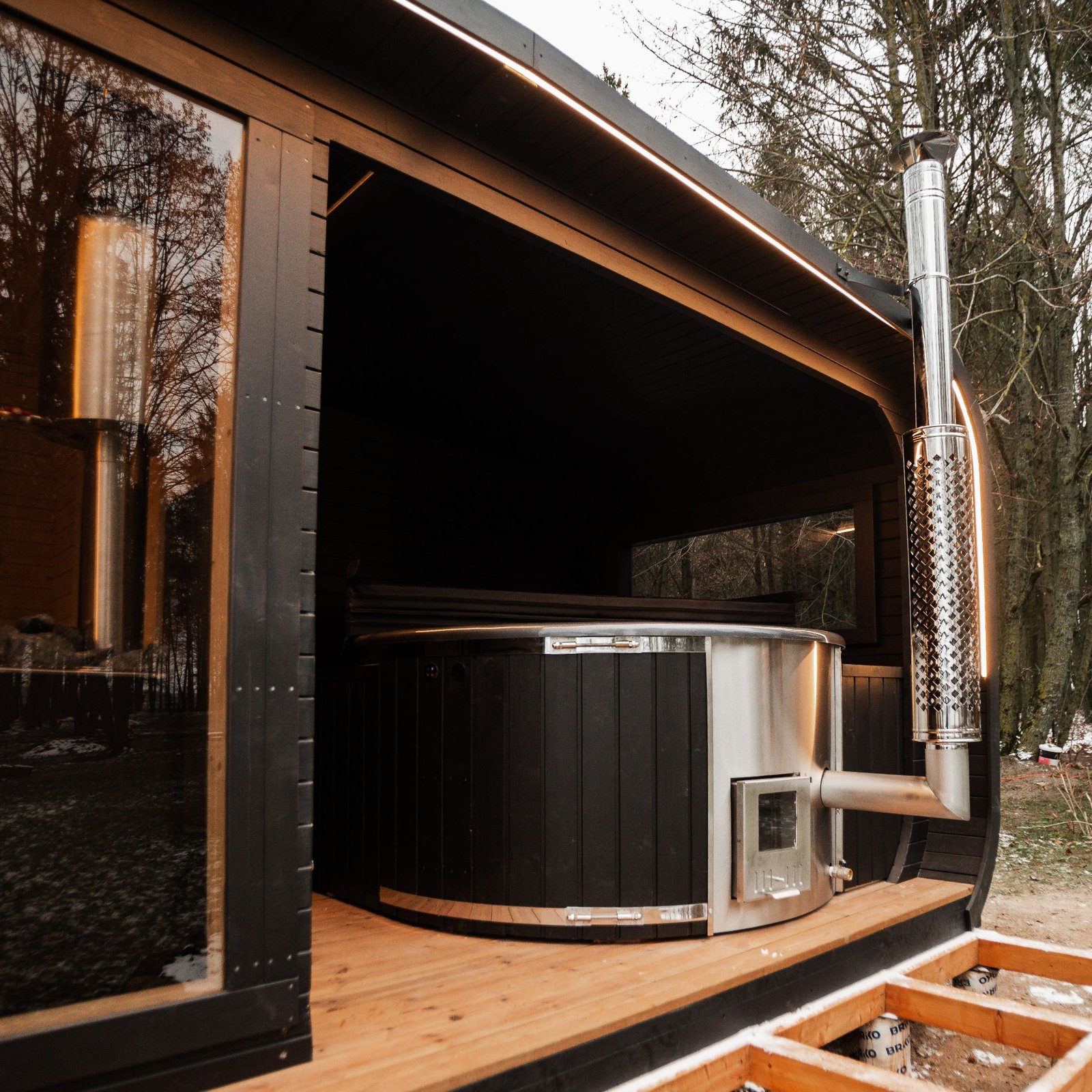 2in1 LUX sauna + hot tub - 1