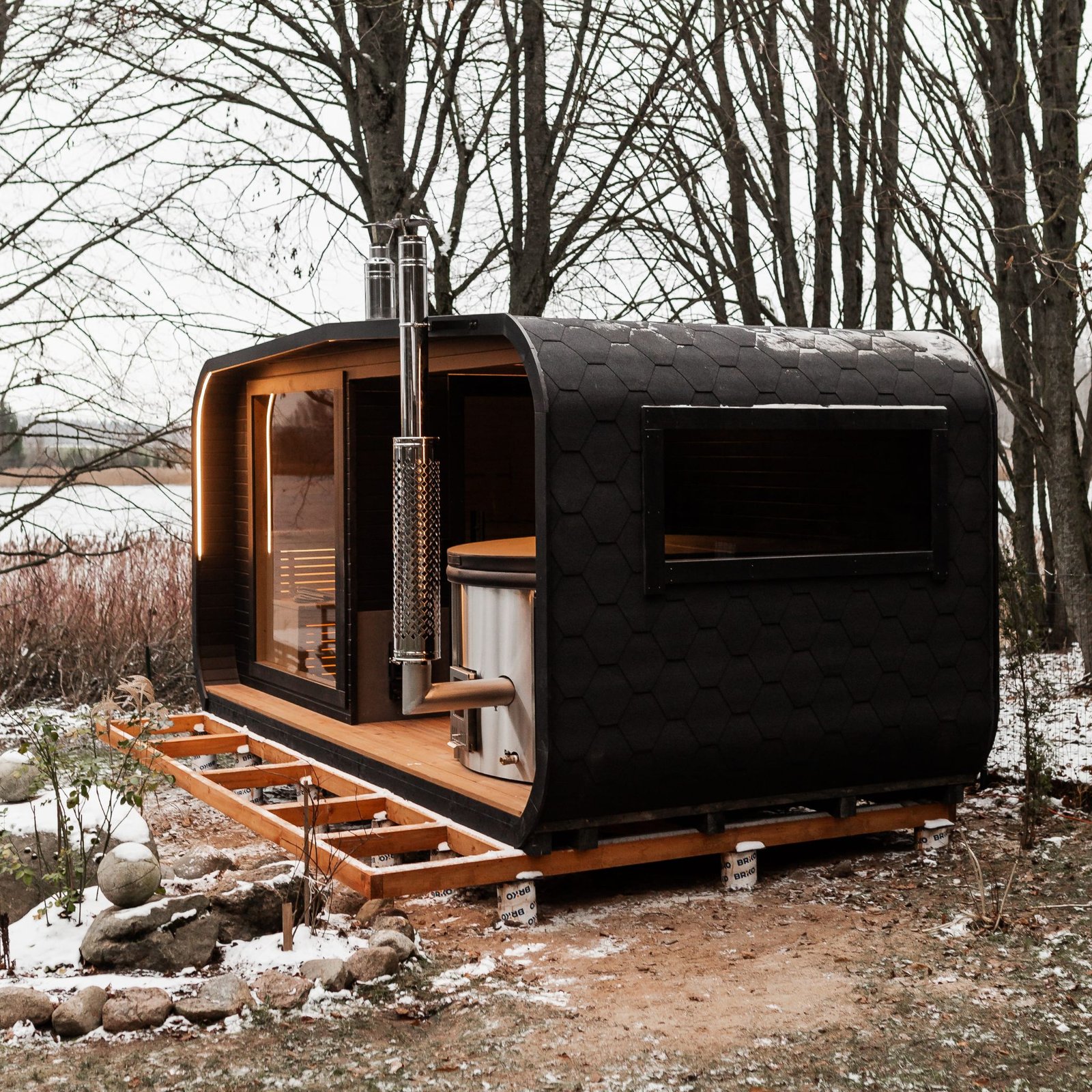 2in1 LUX sauna + hot tub - 13