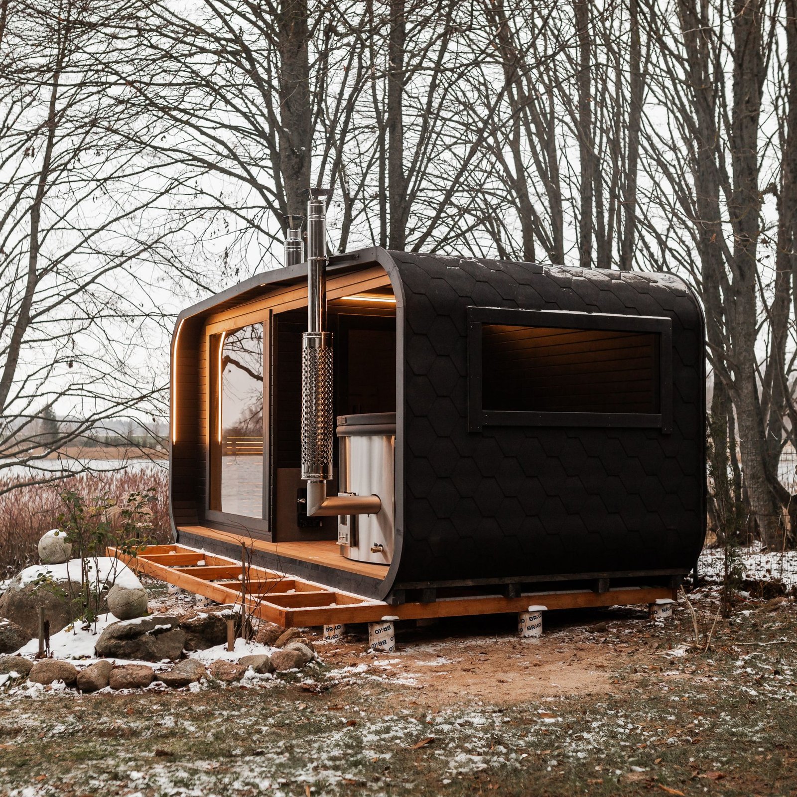 2in1 LUX sauna + hot tub - 14