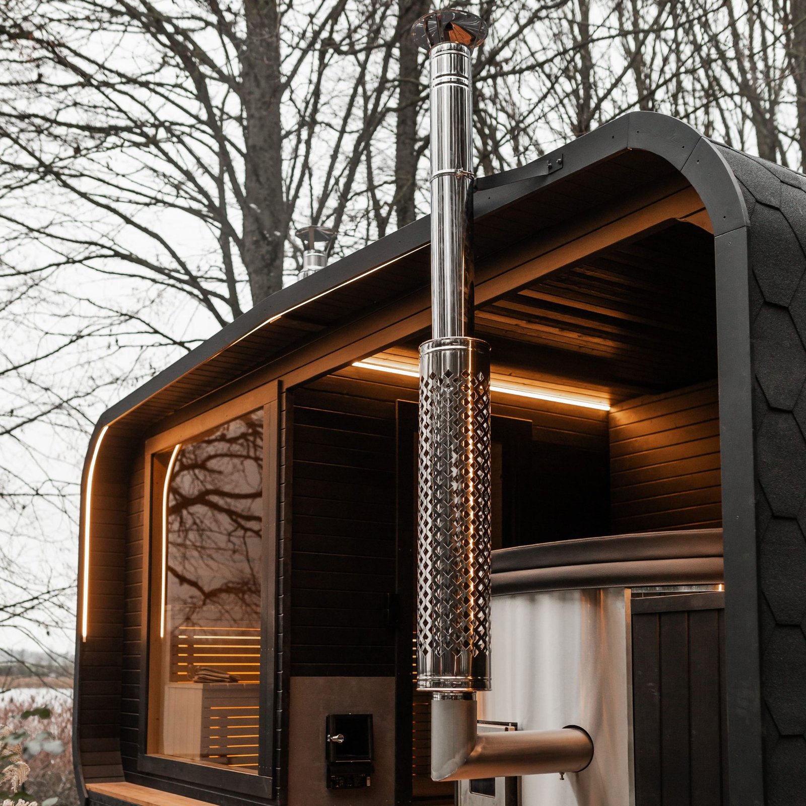 2in1 LUX sauna + hot tub - 19