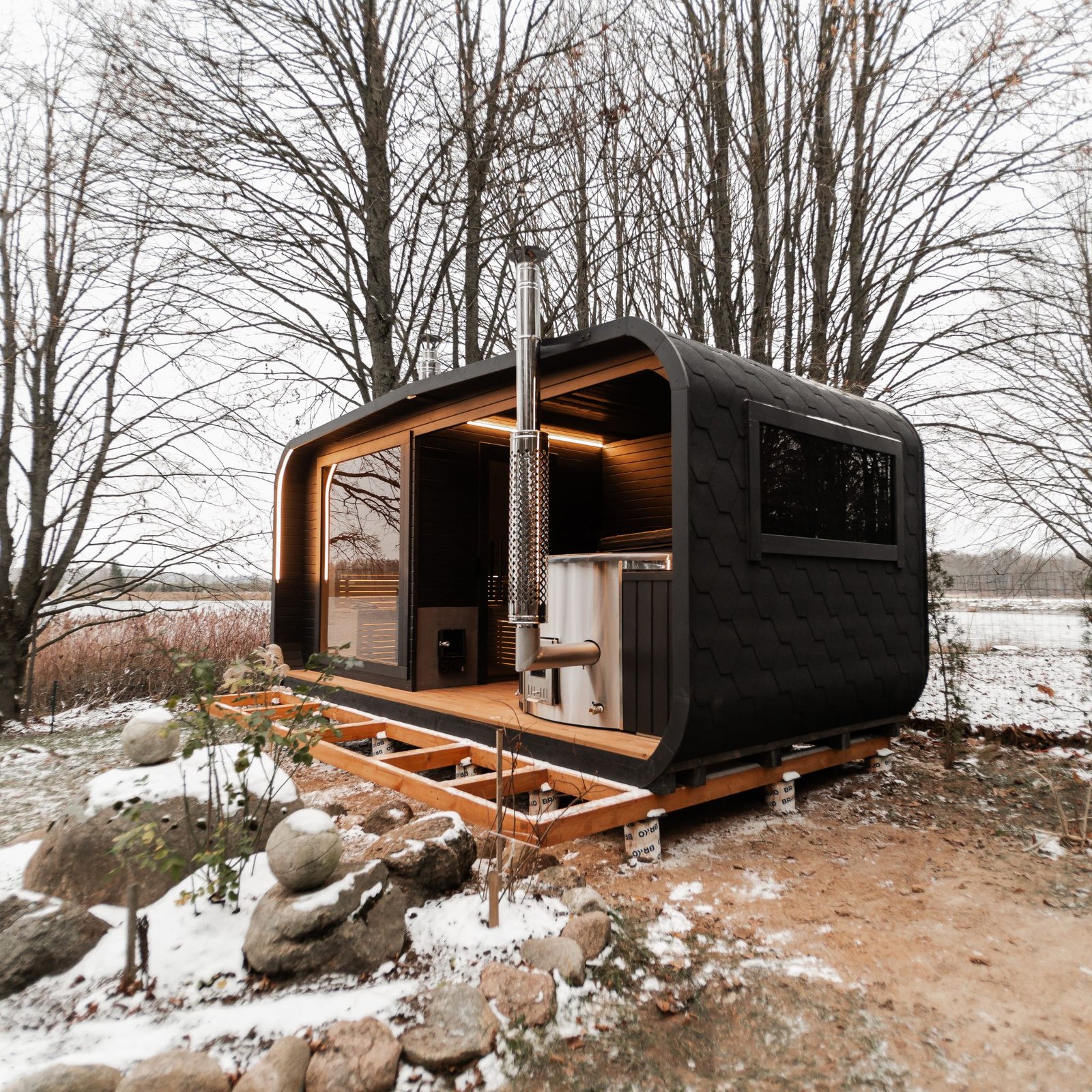 2in1 LUX sauna + hot tub - 22