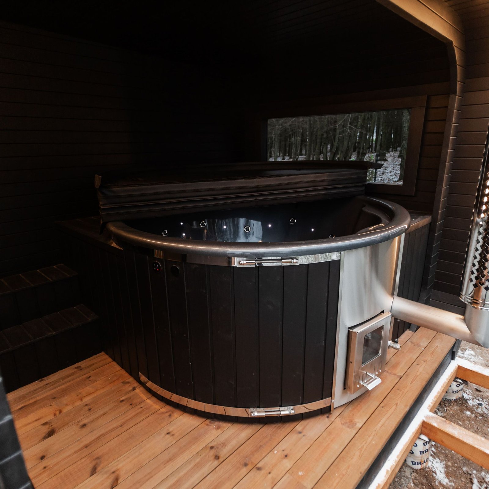 2in1 LUX sauna + hot tub - 25