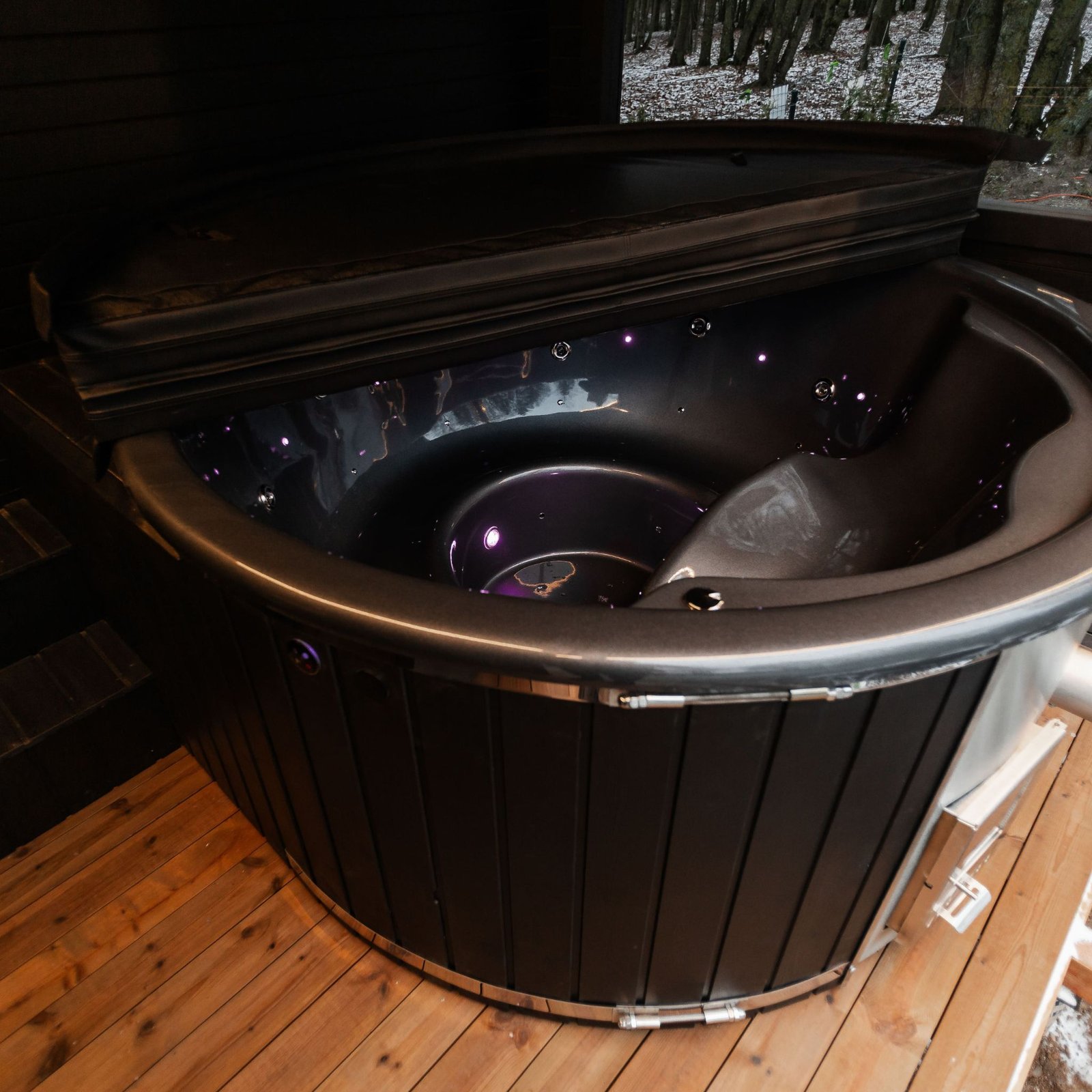 2in1 LUX sauna + hot tub - 26