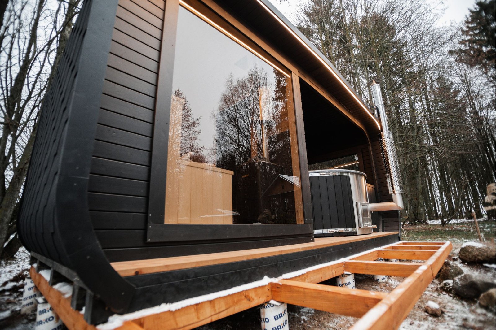 2in1 LUX sauna + hot tub - 31