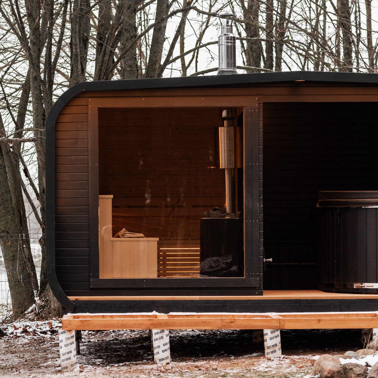 2in1 LUX sauna + hot tub - 6