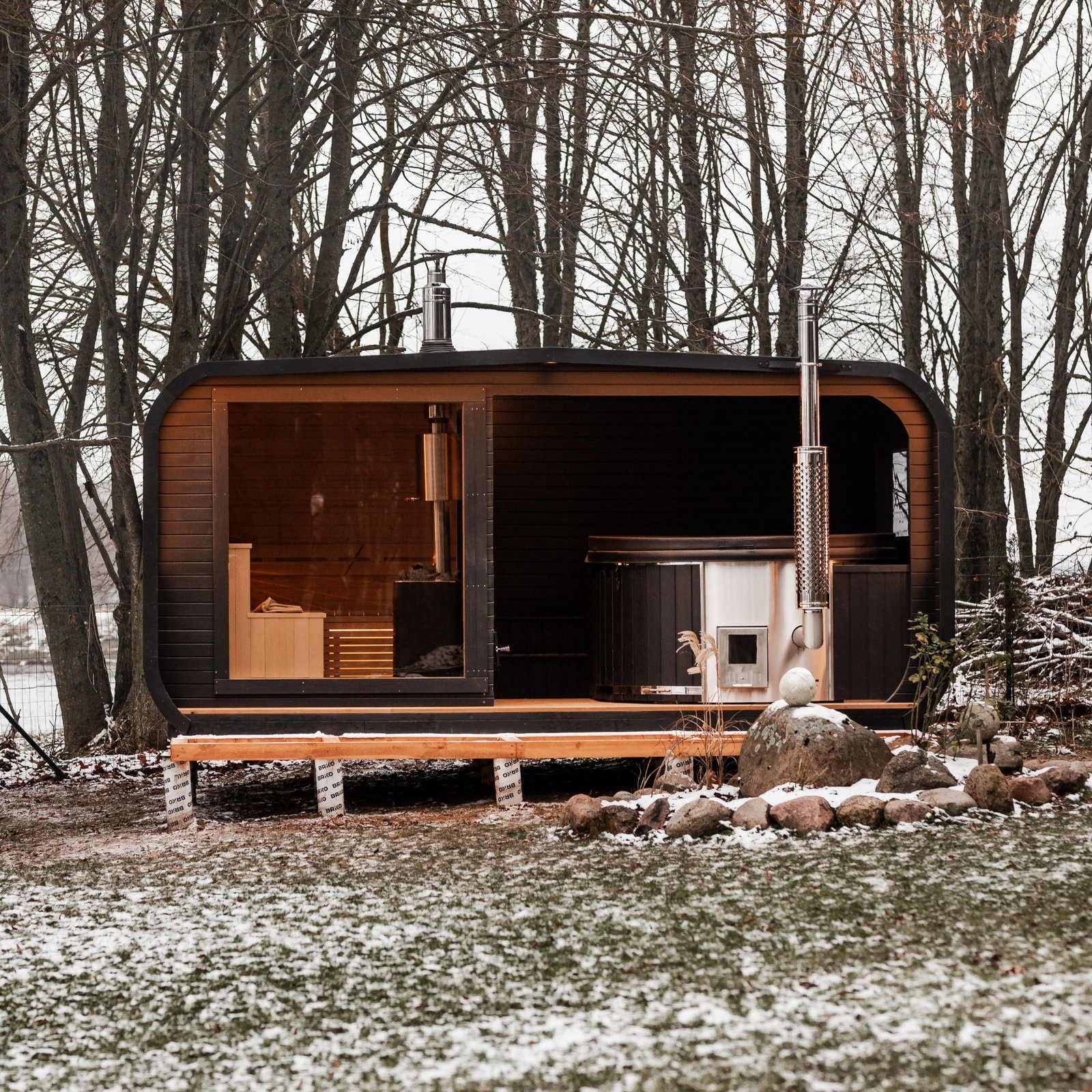 2in1 LUX sauna + hot tub - 7