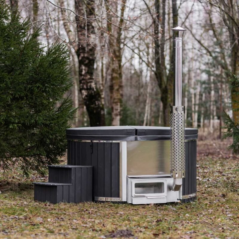 Acrylic round hot tub (integrated heater Horizon)