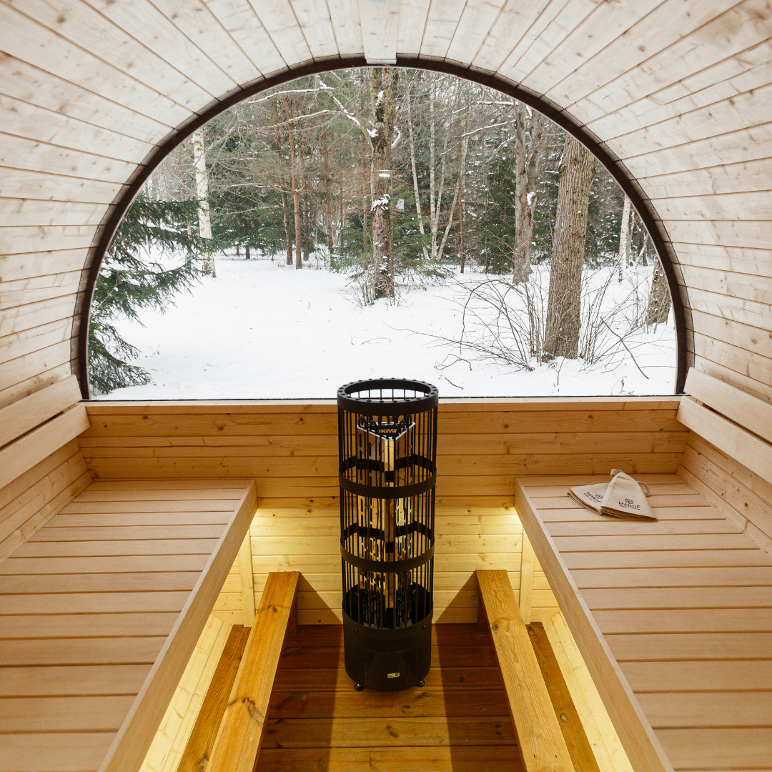 4.5M Round sauna with pre-sauna (13)