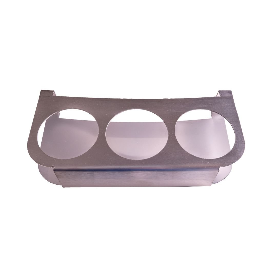 Cup holder for three glasses