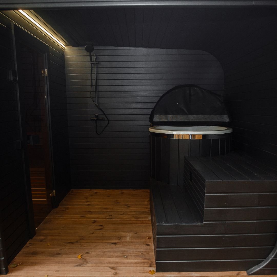 2in1 LUX sauna + cold water tub (15)
